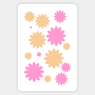 vintage flowers Sticker